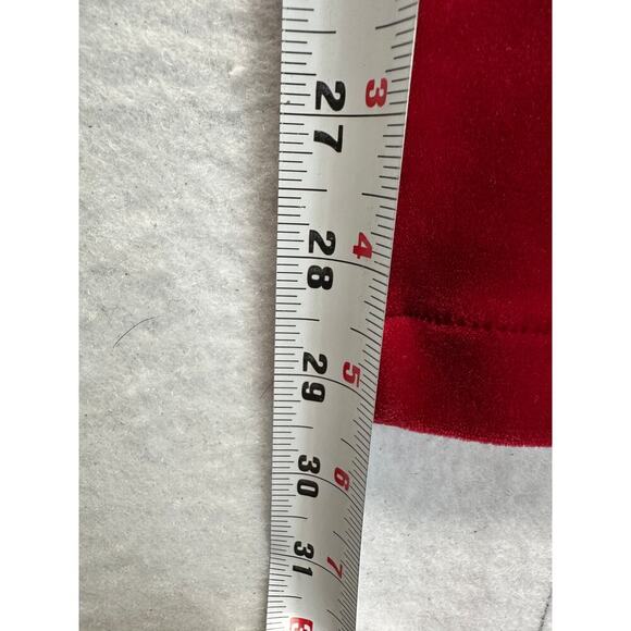 Tommy Bahamas Woman Velour Pull on Pants Small Red Spandex Pockets Boho Resort - Picture 6 of 11